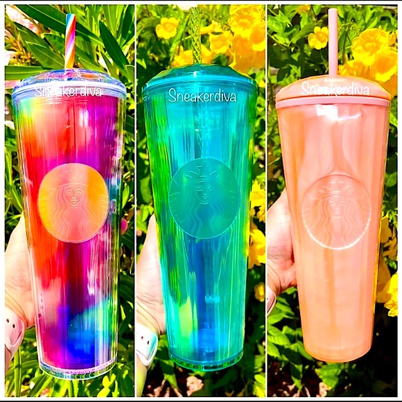 Starbucks Accessories Starbucks Newsummer 22 Dome Tumbler Cup Set